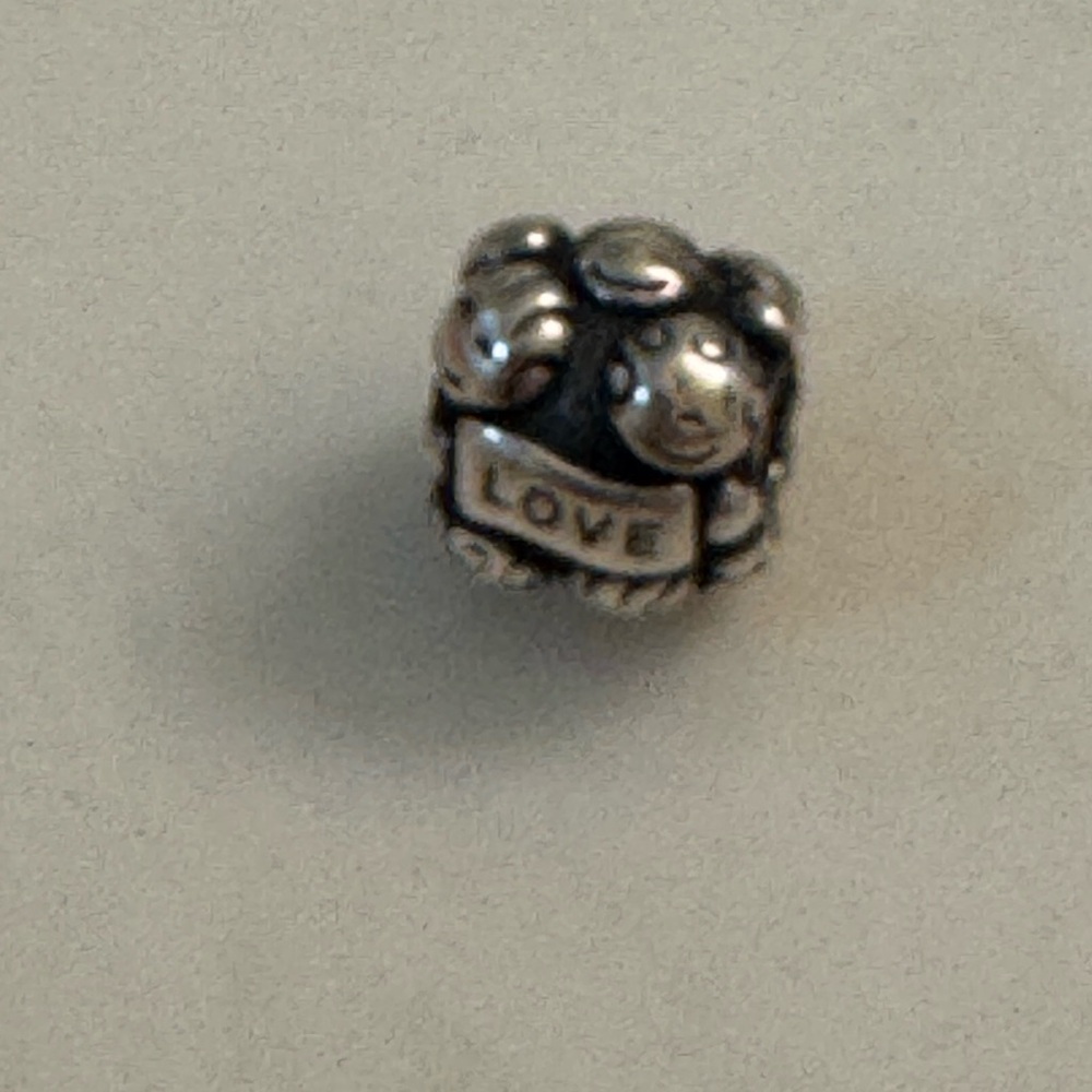 Pandora Silver Love Charm Bracelet